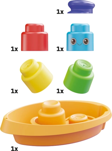 Momy Soft mehke kocke s čolničkom