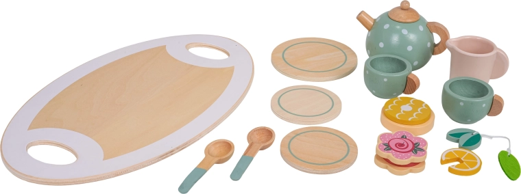Fifteen pieces for a tea party
