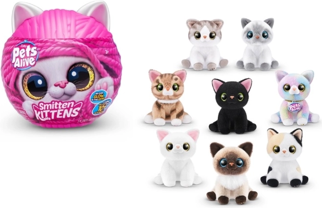 Interaktivni plišasti maček ZURU Pets Alive Smitten Kitten