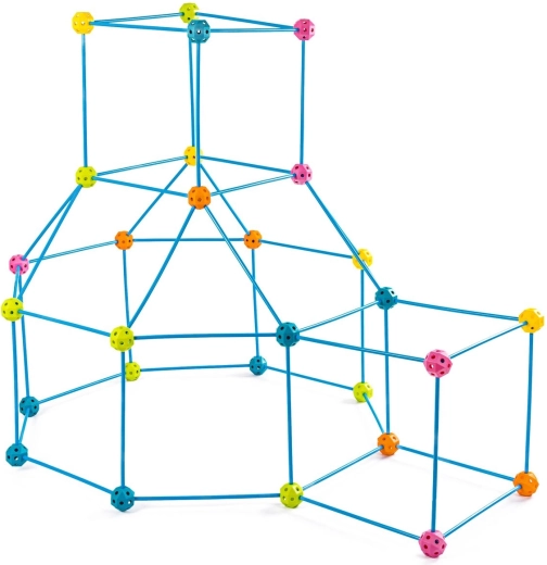 Stable 3D structures thanks to connecting elements
