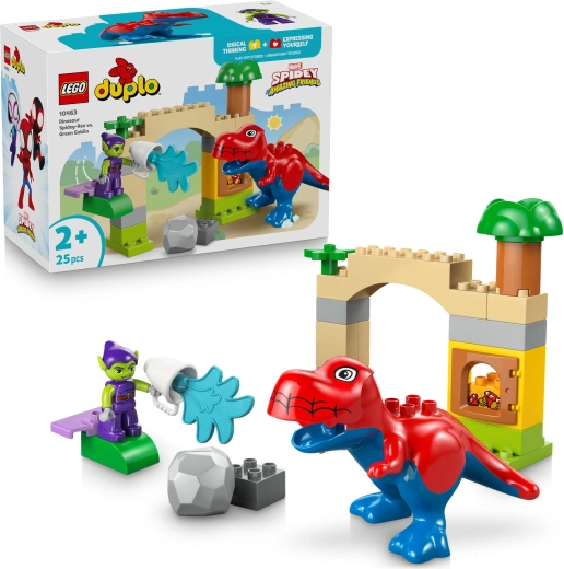 LEGO DUPLO Marvel dinozaver Spidey-Rex in Zeleni Goblin
