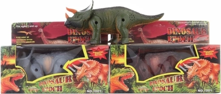 Hodeči svetleči dinozaver na baterije za otroke