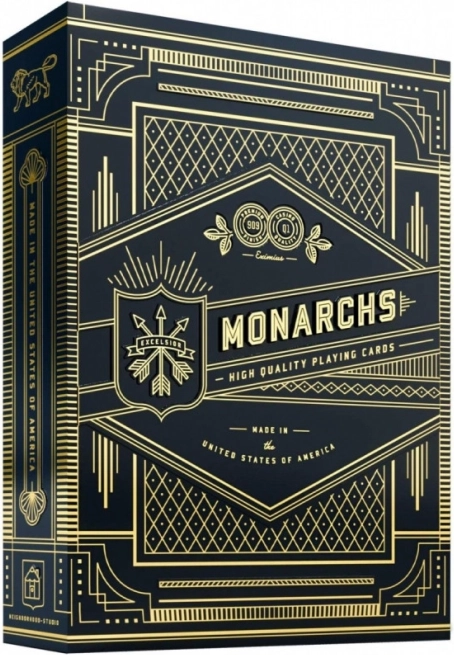 Pisemske karte Monarchs črne