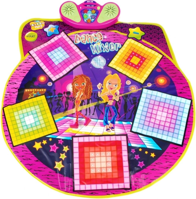 Plesna podloga z igro za otroke 3+ Plesanje v ritmu + Disco parket