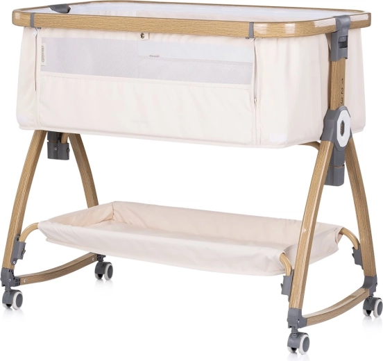 Chipolino Charisma premium obposteljna posteljica 2v1 cashmere wood