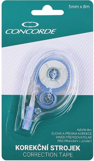 Korektor v traku 5 mm × 8 m, za enkratno uporabo