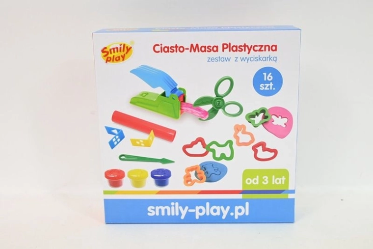 SmilyP kreativna modelirna masa s stiskalnico
