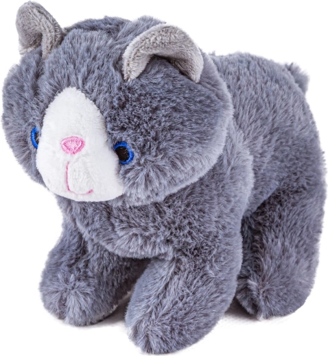 Plush cat for cuddling and play