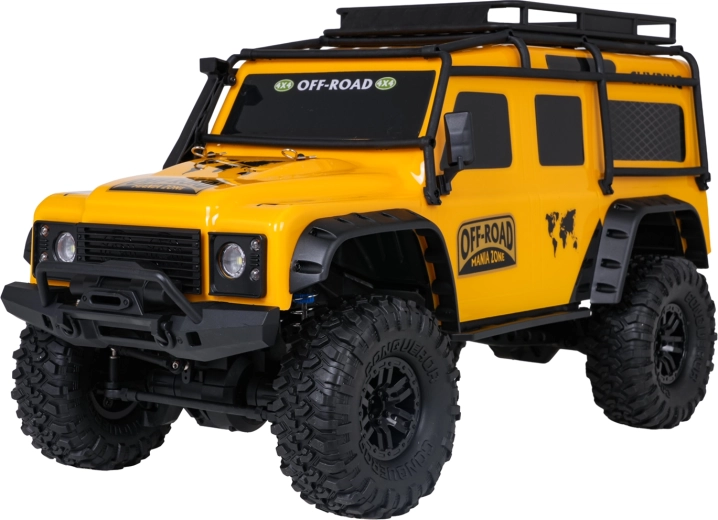 4x4 drive and large off-road wheels