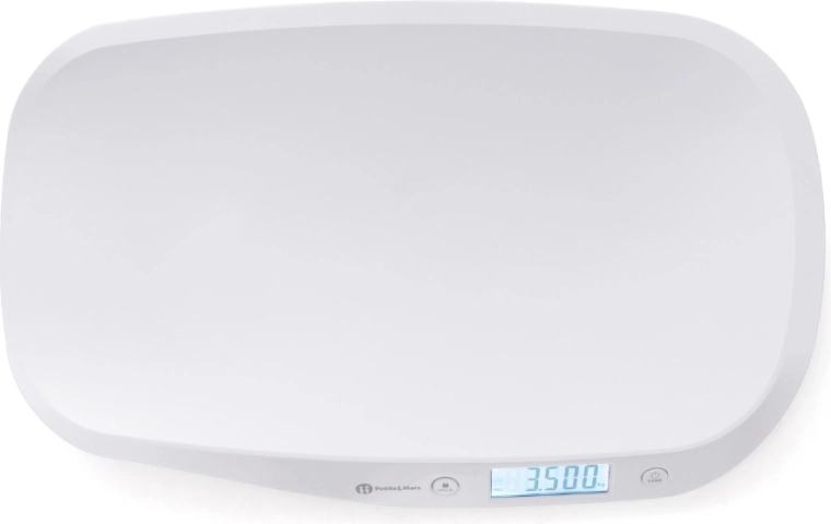 Ergonomsko ukrivljena tehtalna površina