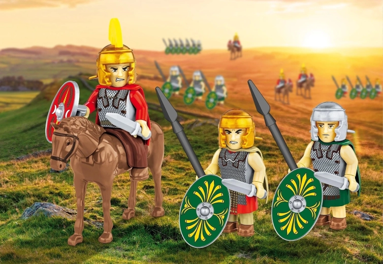 Jezdec s konjem za dinamične manevre