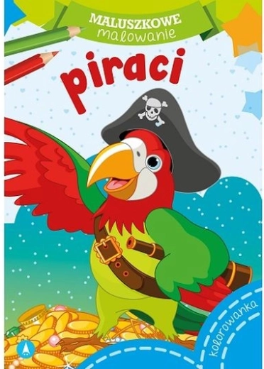 Malčkovo pobarvanko Pirati