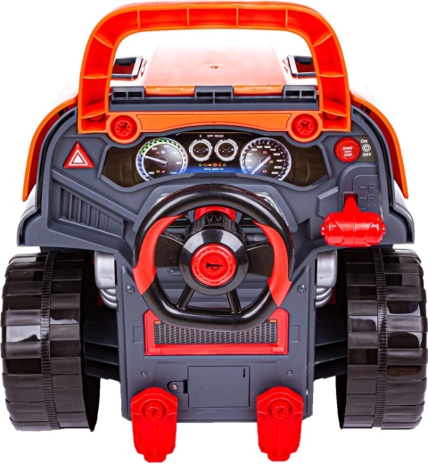 Light and sound effects like a real car