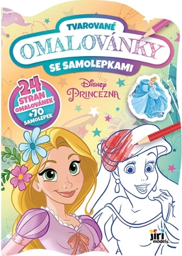Izrezane pobarvanke Disney princese