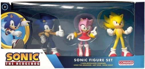 Comansi darilni set figuric Sonic (3 kosi)
