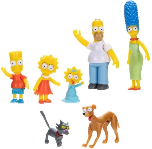 Simpsonovi – družinski multipak figuric 6,5 cm