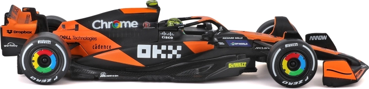 avtentična replika mclaren mcl38 v merilu 1:43