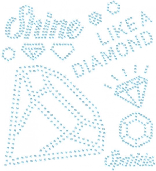 Nalistna aplikacija s kamenčki – zasijte kot diamant