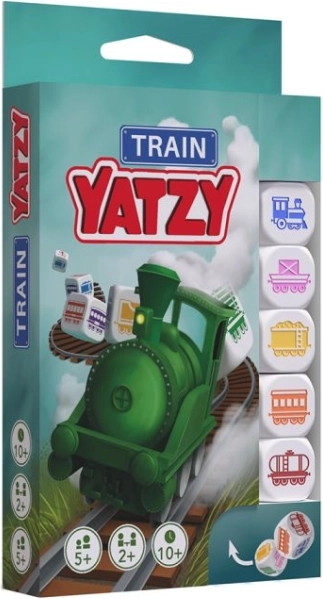 YATZY – vlakec, igra s kockami za otroke od 5. leta