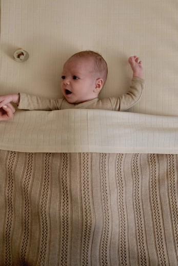 Ideal for a crib and stroller from birth