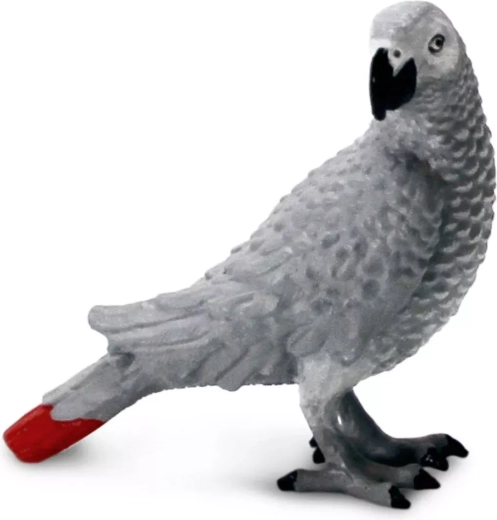 Safari Ltd. grey parrot figurine - 1 piece