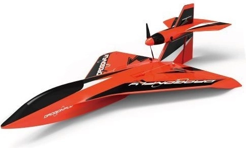 Model letala Dragonfly V3 za začetnike in srednje izkušene – Belo-rdeča