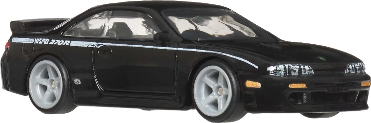 Ikonični Nismo 270R (Nissan Silvia S14) v merilu 1:64