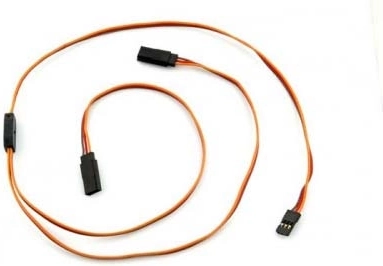 Y razdelilni kabel za servo JR 60 cm, ploščat – 1 kos