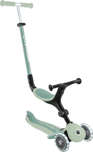Globber go-up active lights ecologic 3v1 pistacijeva