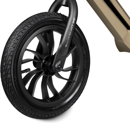 12" napihljive pnevmatike za stabilno vožnjo
