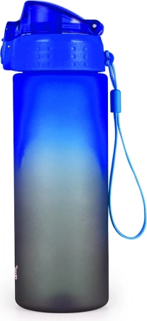 Steklenička za pitje OXY Click 600 ml Ombre Black-Blue