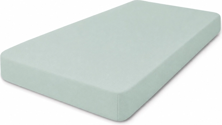 Babymatex napenjalna jersey rjuha za otroško posteljico 60 × 120 cm ecru (slonovina) – Žajbljevo zelena