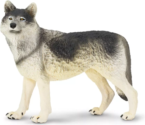 Figurica sivega volka Safari Ltd. – 1 kos