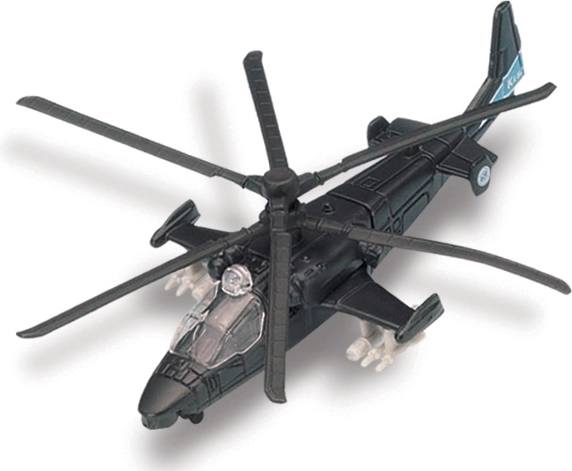 Maisto Fresh Metal Tailwinds KA-52 Alligator mat črn model letala