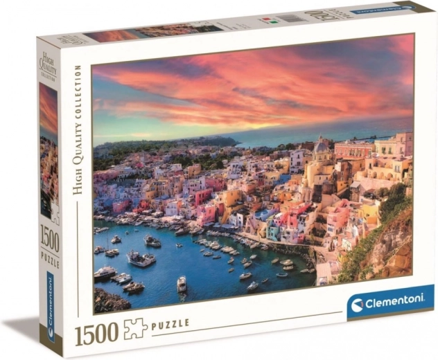 Clementoni puzzle picturesqe procida island 1500 koščkov