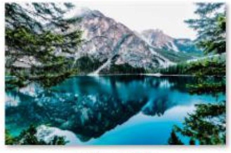 Diamantni mozaik (diamond painting) pokrajina – gore 40 × 30 cm - 1 kos