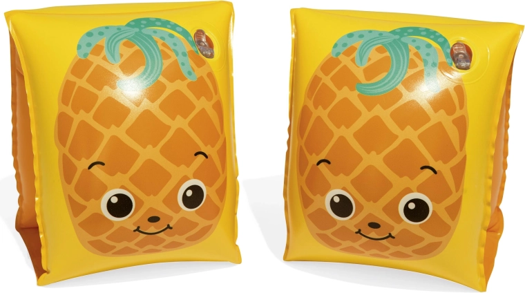 Bestway napihljivi rokavčki za plavanje s sadnim motivom 23 × 15 cm, rumeni