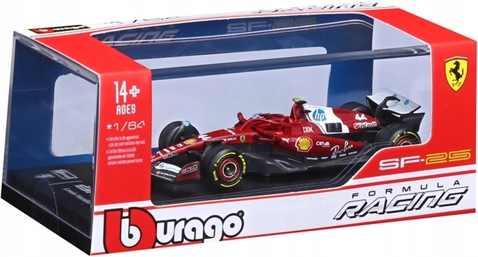 BBU Ferrari Formula SF25 model F1 1:64 – Lewis Hamilton