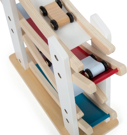 Štirje barvni avtomobilčki v kompletu