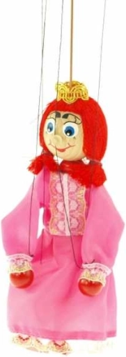 Lesena lutka princesa