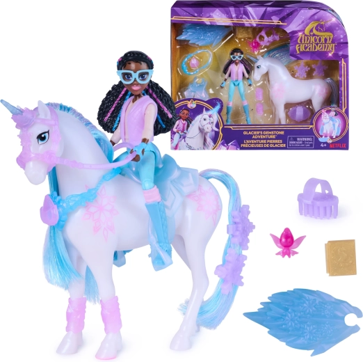 Spin Master Unicorn Academy set figuric Layla in Glacier z dodatki
