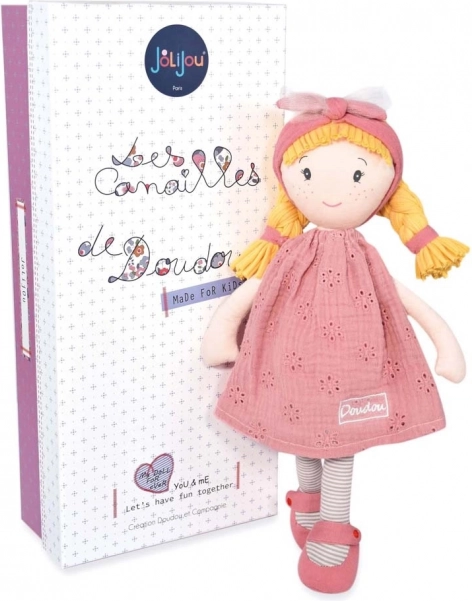 Tekstilna punčka Suzette 36 cm Doudou Jolijou
