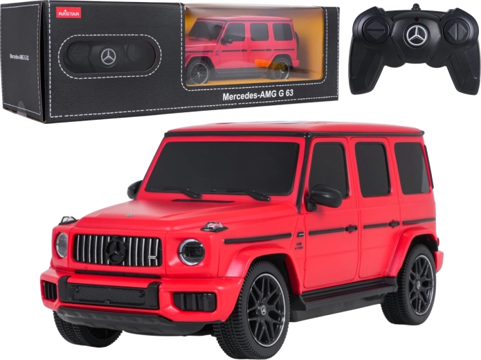 Avto na daljinsko upravljanje Mercedes-AMG G63 RASTAR – Rdeča