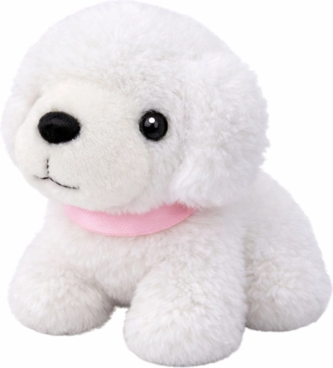 Ljubek plišasti kuža za crkljanje in učenje nege