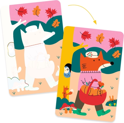 Vzdržljive karte z zaobljenimi robovi za male roke