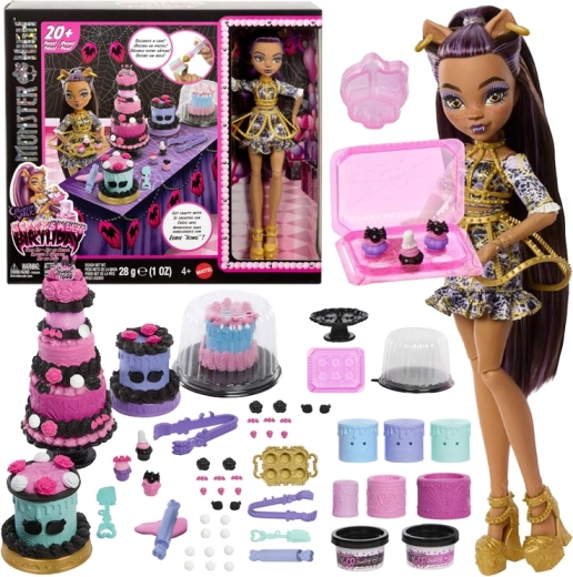 Lutka Monster High Clawdeen Wolf – strašljivo sladek rojstni dan