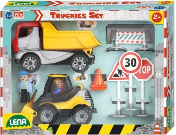 LENA Truckies Construction Set in a Box