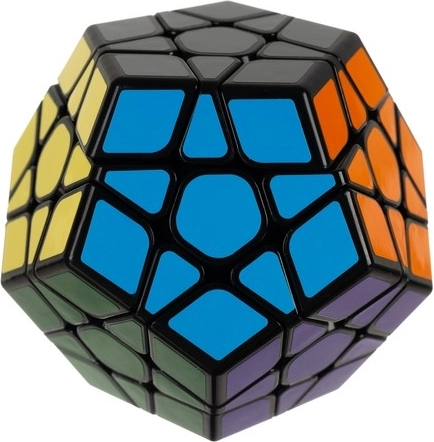Megaminx shape: 12 faces, long-lasting fun