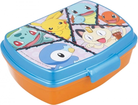 Škatla za malico Stor Pokémon 750 ml oranžno‑modra