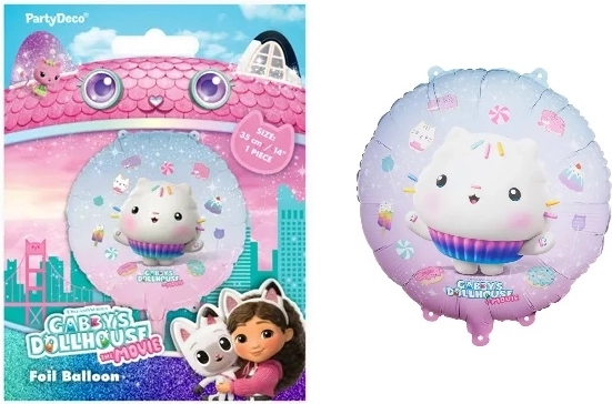 Folijski balon Łakotek v obliki bonbona, 35 cm, mešanica barv